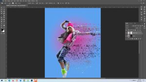 Cách làm hiệu ứng tan biến trong Photoshop đơn giản